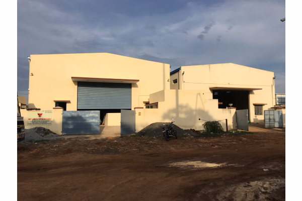Ware House construction by rampraba construction in CMDA Truck Yard Madhavaram